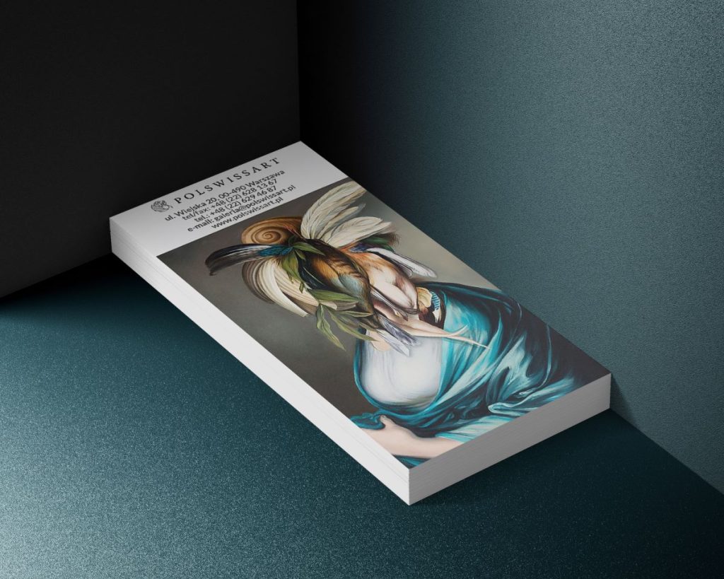 Artystyczny projekt grafiki galerii sztuki