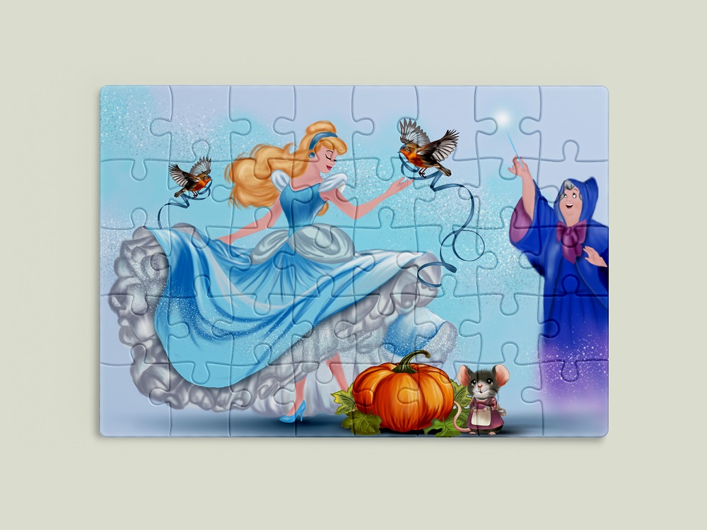 Puzzle kopciuszek